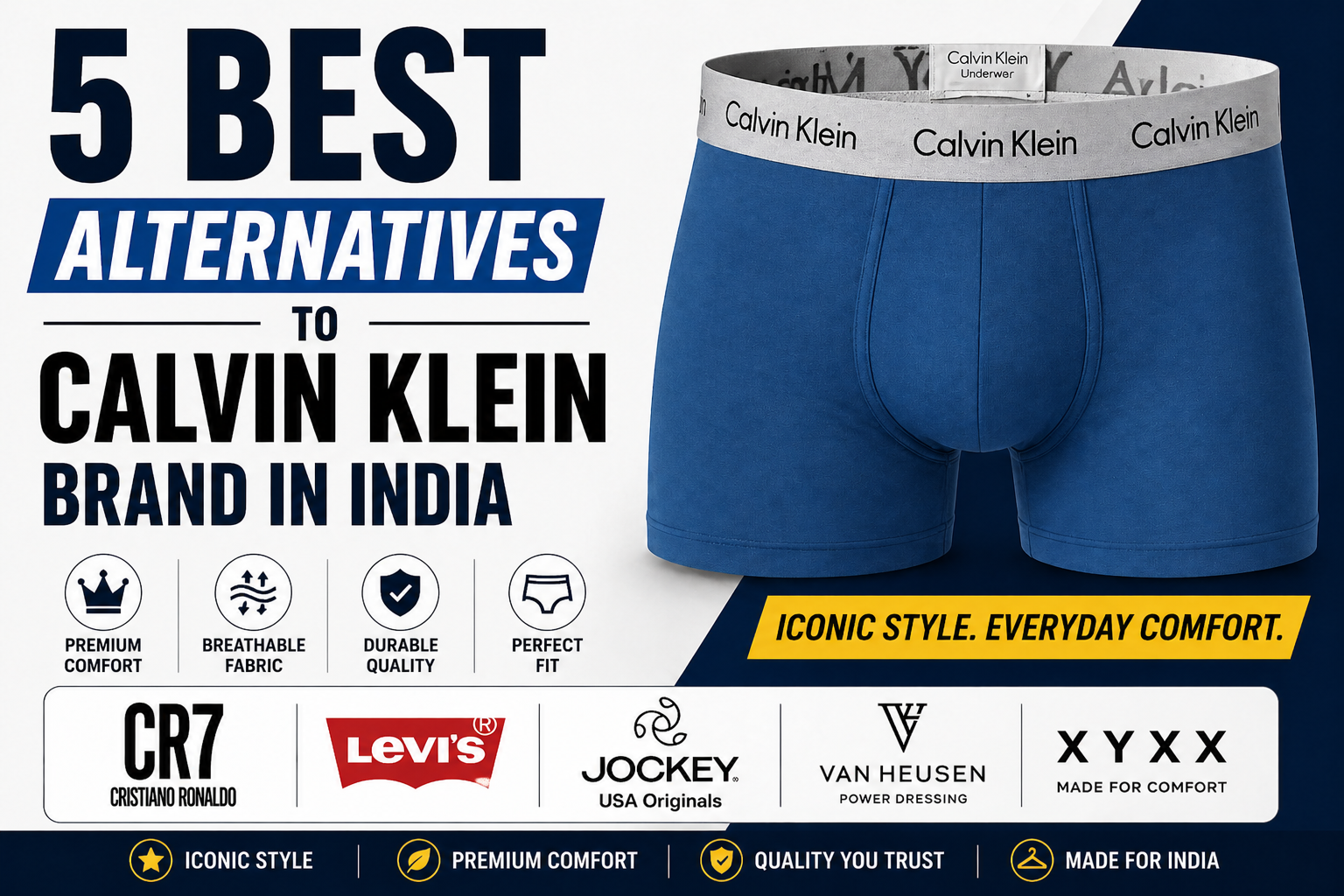 5 Best Alternatives To Calvin Klein Brand In India