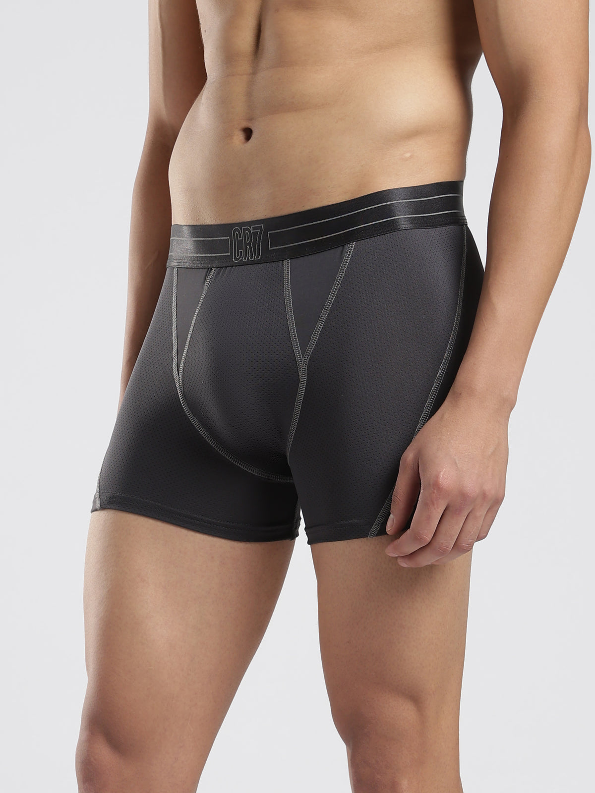 CR7 Athleticore Men's Trunk Charcoal Grey