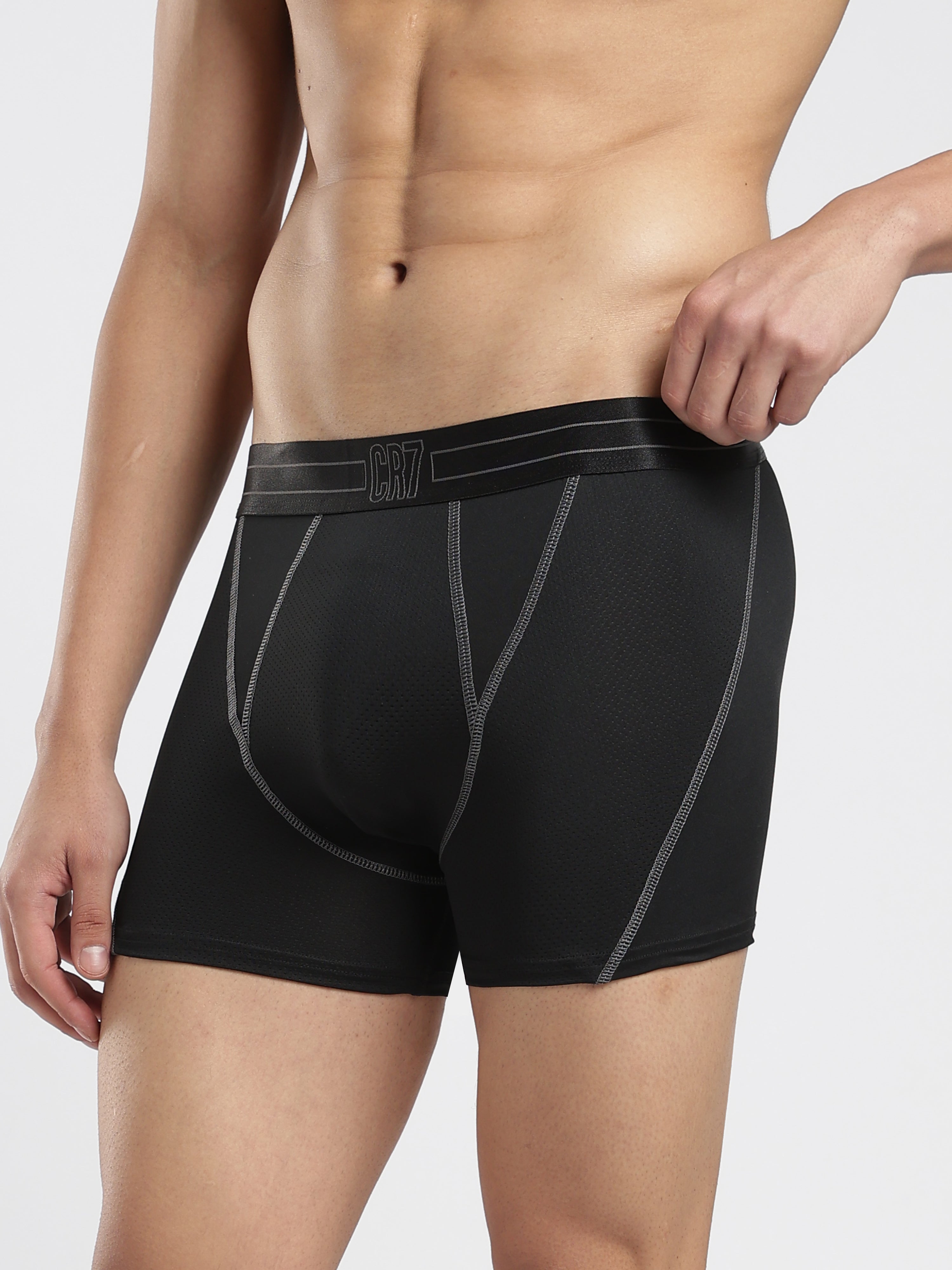 CR7 Trunk – Premium Comfort Fit Cotton Stretch Underwear (Pack of 1)