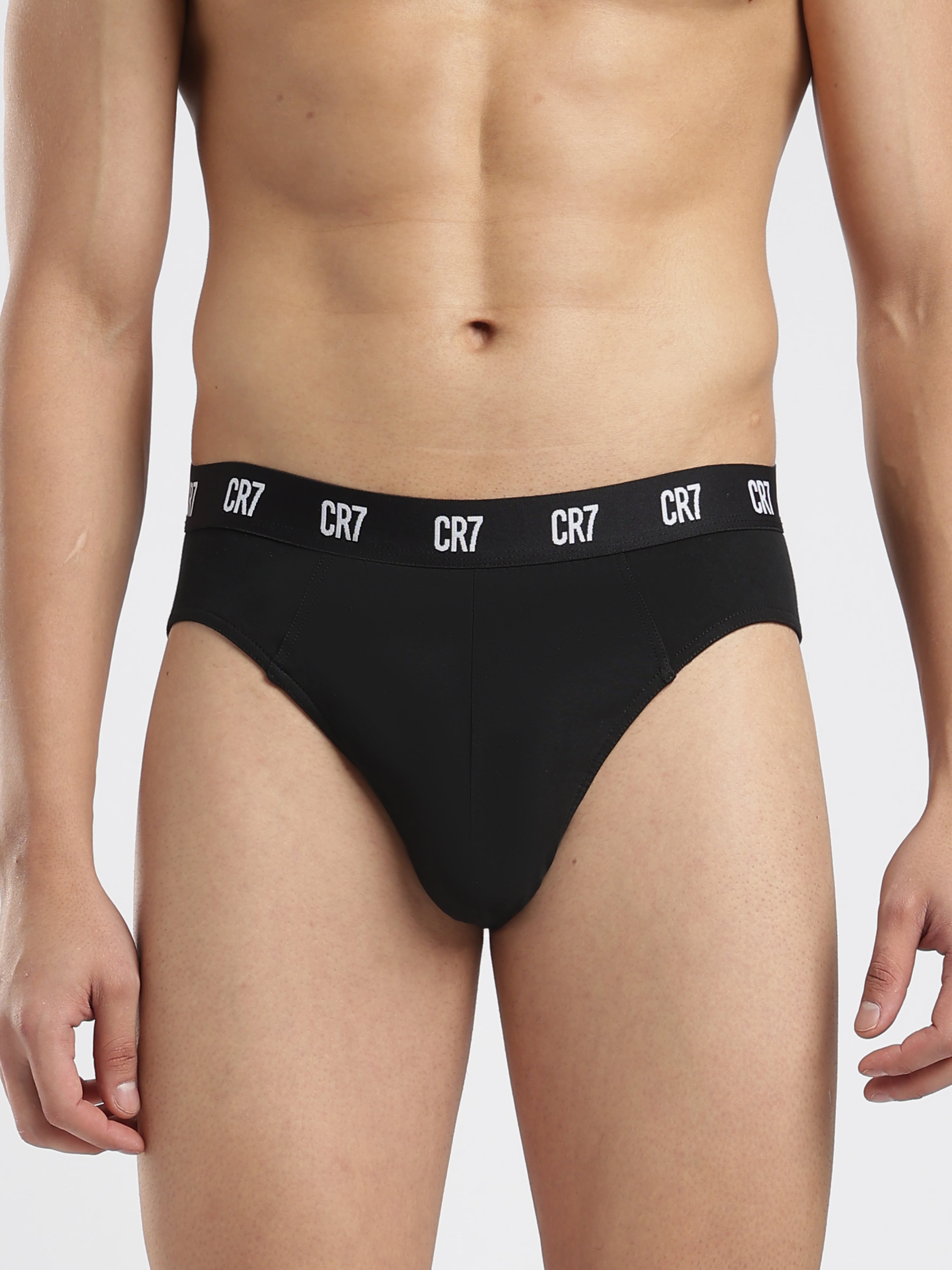 CR7 BLACK LABEL Briefs – 3-Pack | Black