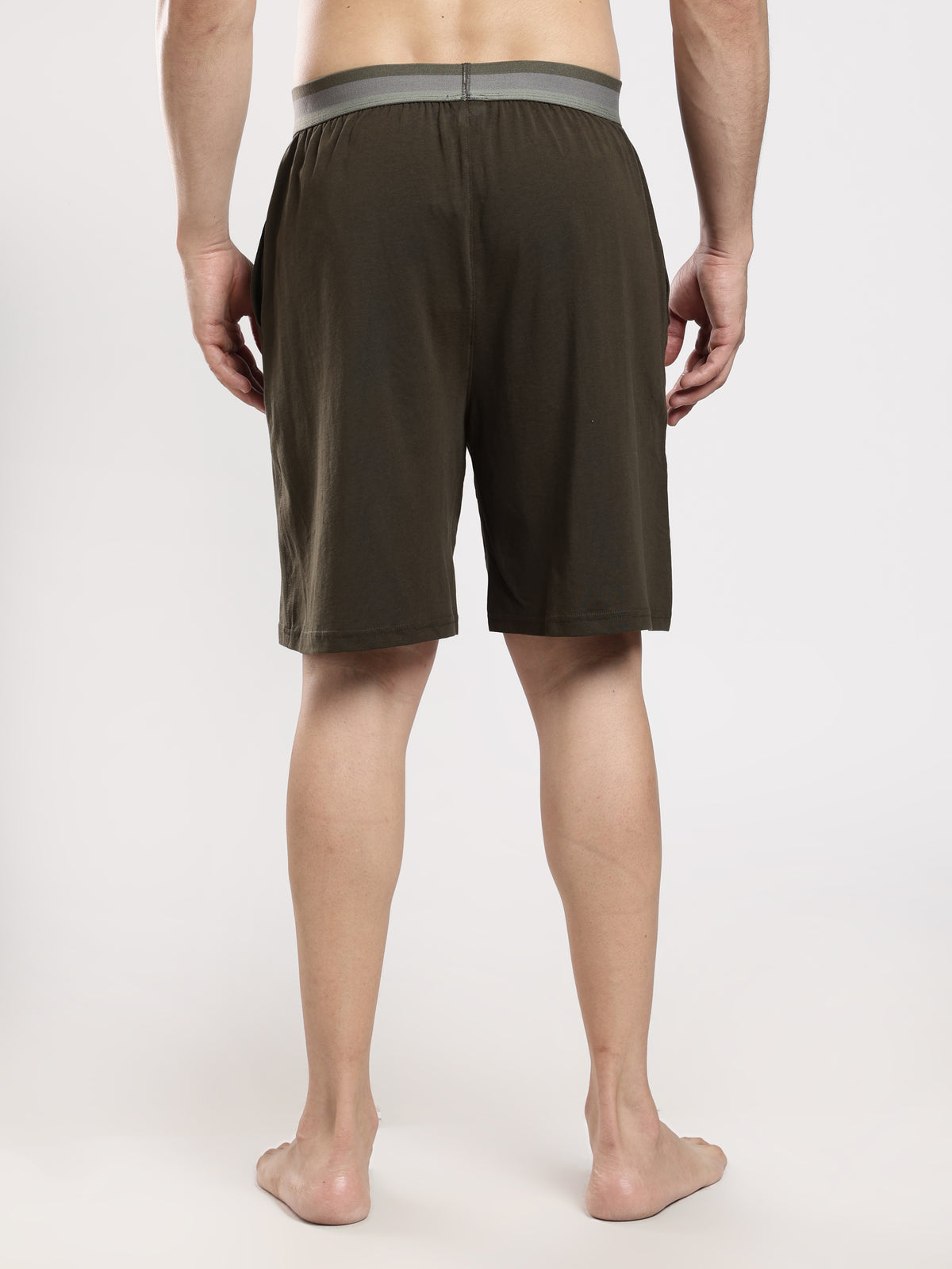 CR7 Eclipse Olive & Black Short Lounge Set