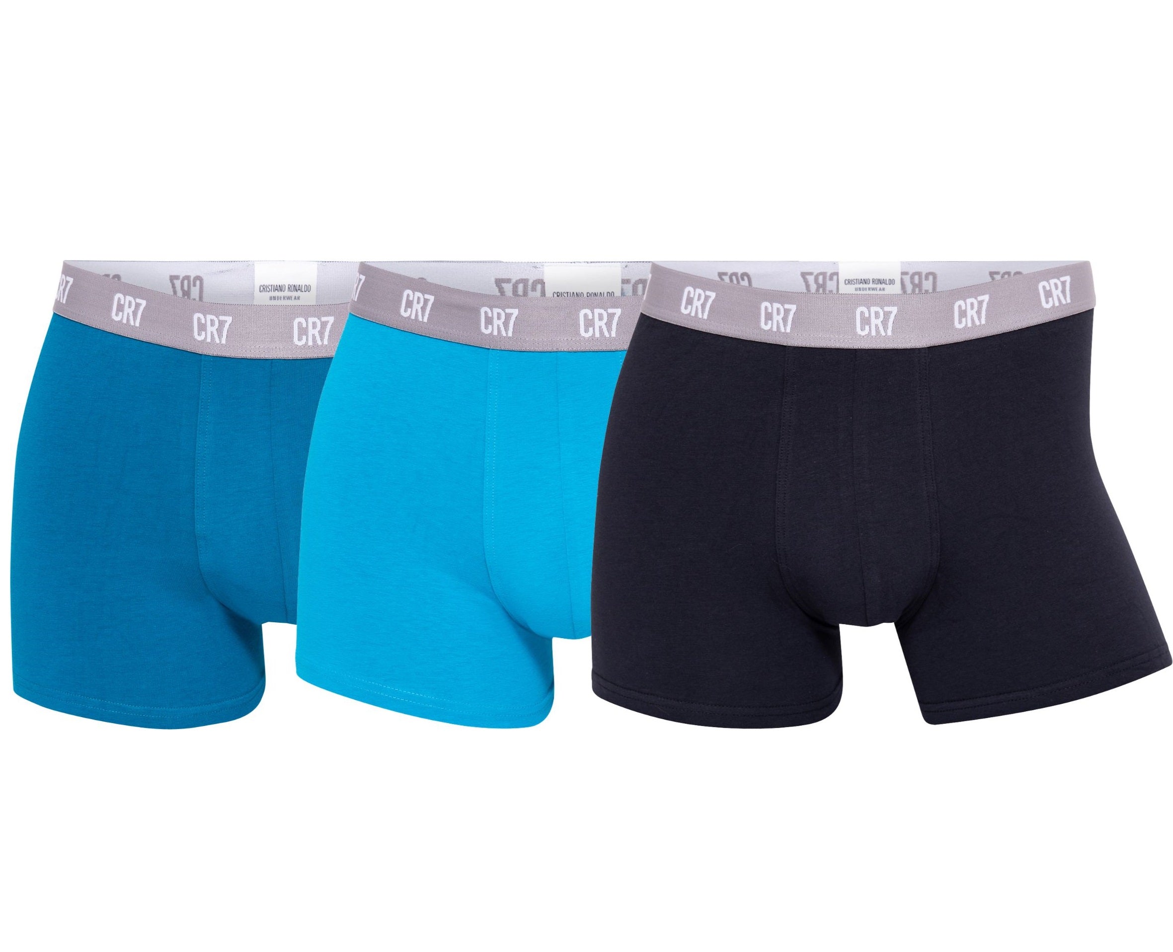 CR7 Cristiano Ronaldo Men’s Boxer Trunks – Soft Cotton 3-Pack