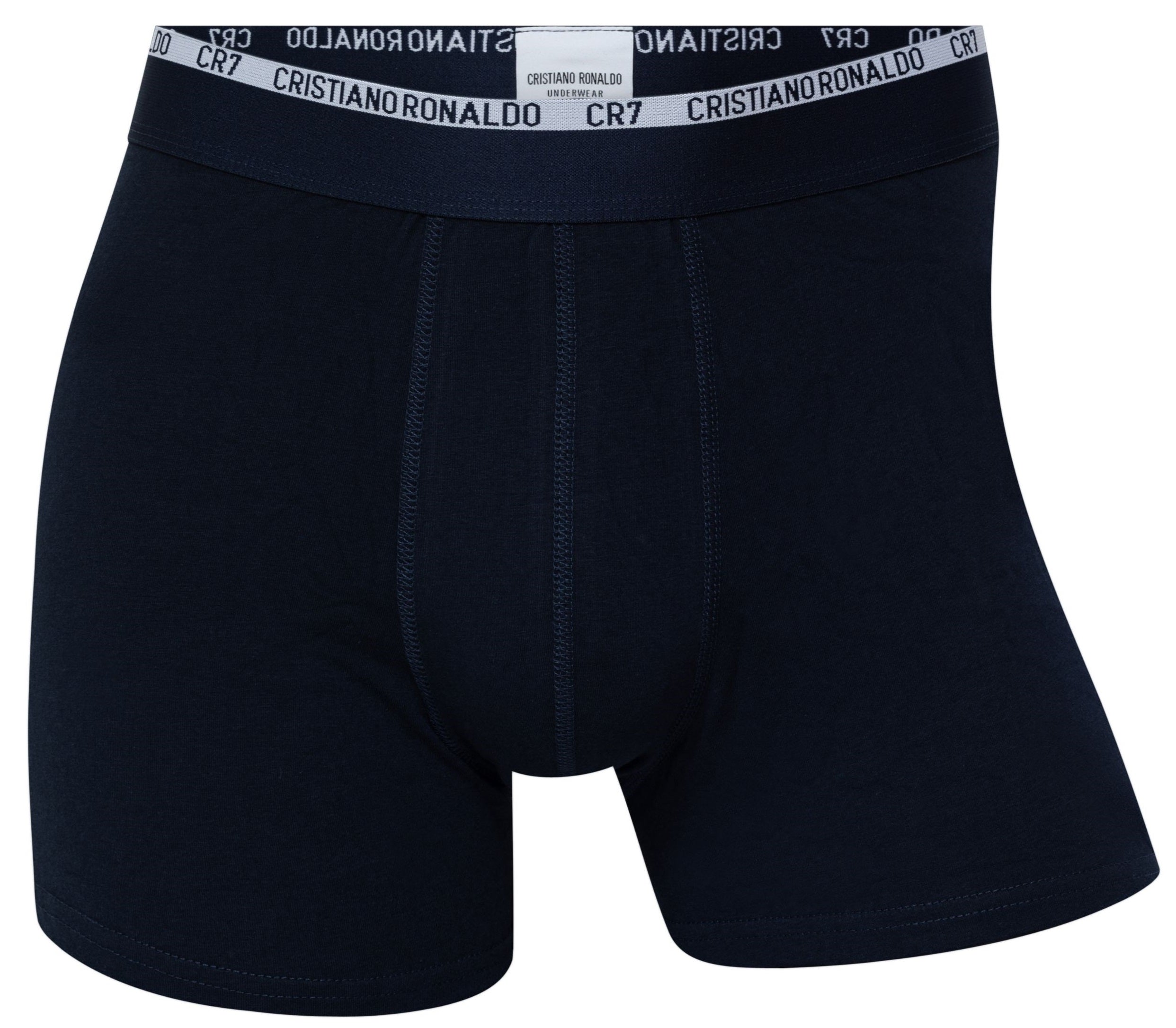 CR7 Cristiano Ronaldo Men’s Cotton Trunks – Pack of 3 (Black, Navy & Olive) | Premium Comfort Fit