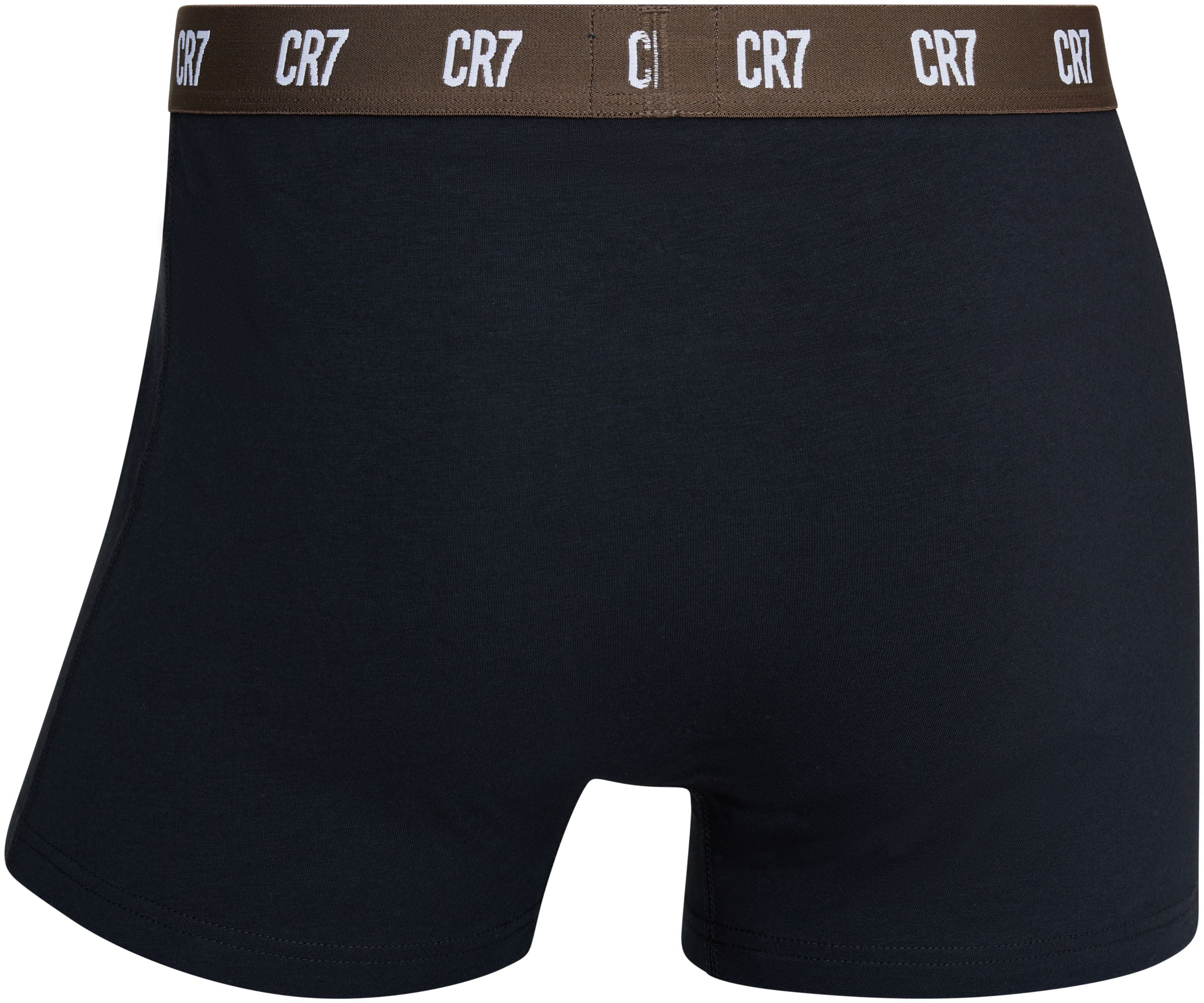 CR7 Cristiano Ronaldo Men’s Premium Cotton Stretch Trunks – | Pack of 3 | Comfort Fit Boxer Trunks