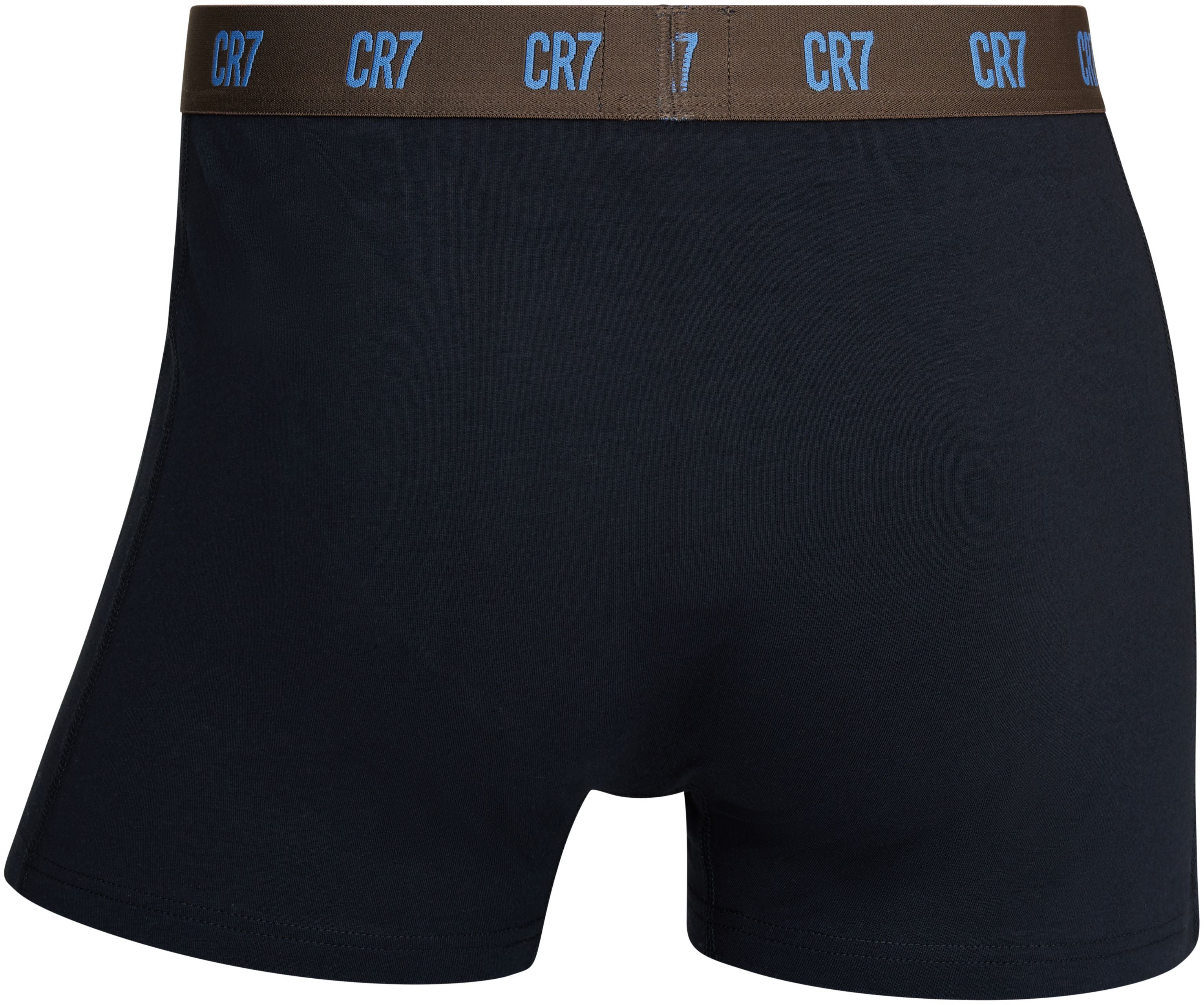 CR7 Cristiano Ronaldo Men’s Premium Cotton Stretch Trunks – | Pack of 3 | Comfort Fit Boxer Trunks