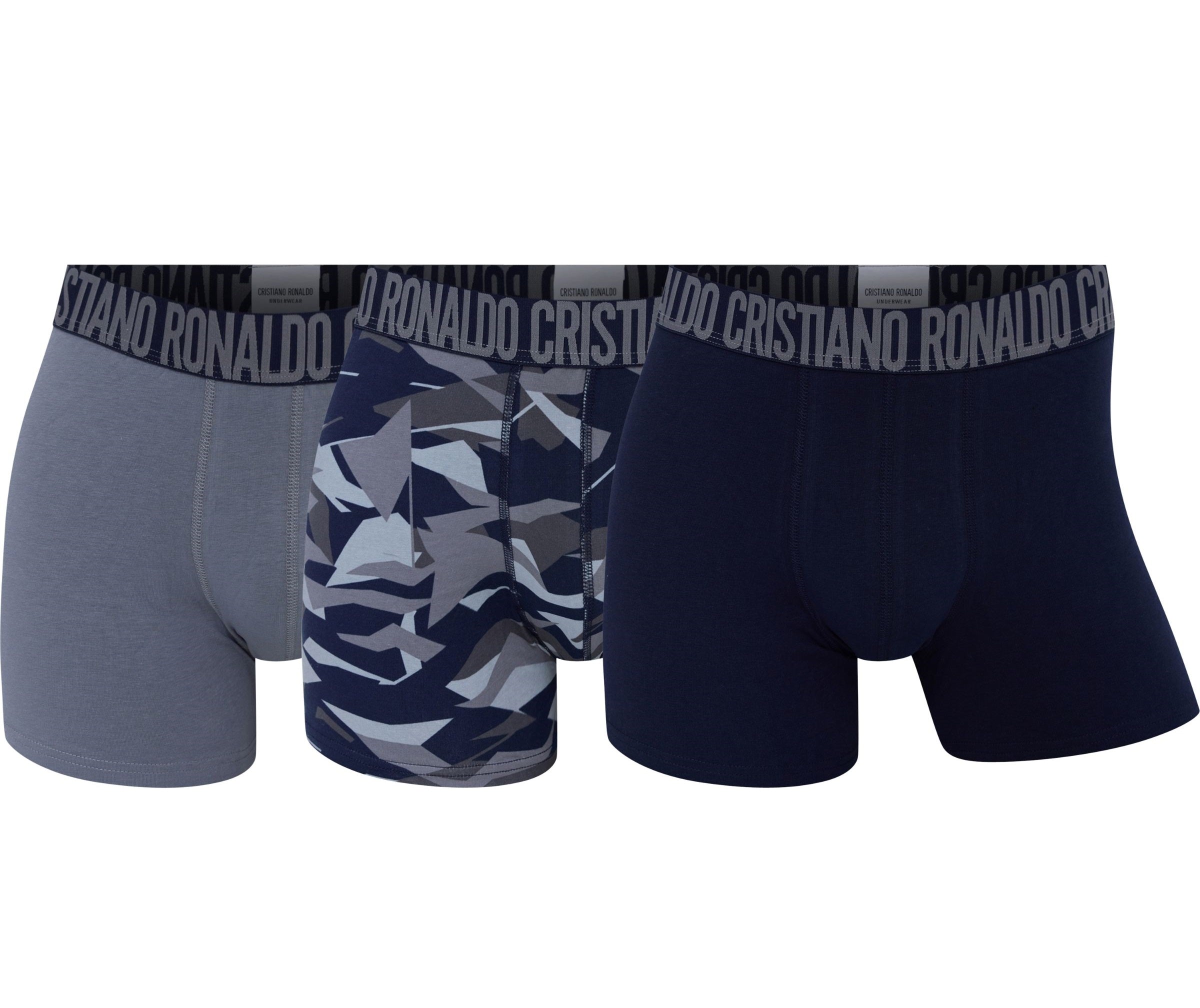 CR7 Cristiano Ronaldo Trunks – Premium Comfort Fit Cotton Stretch Underwear (3 Pack)