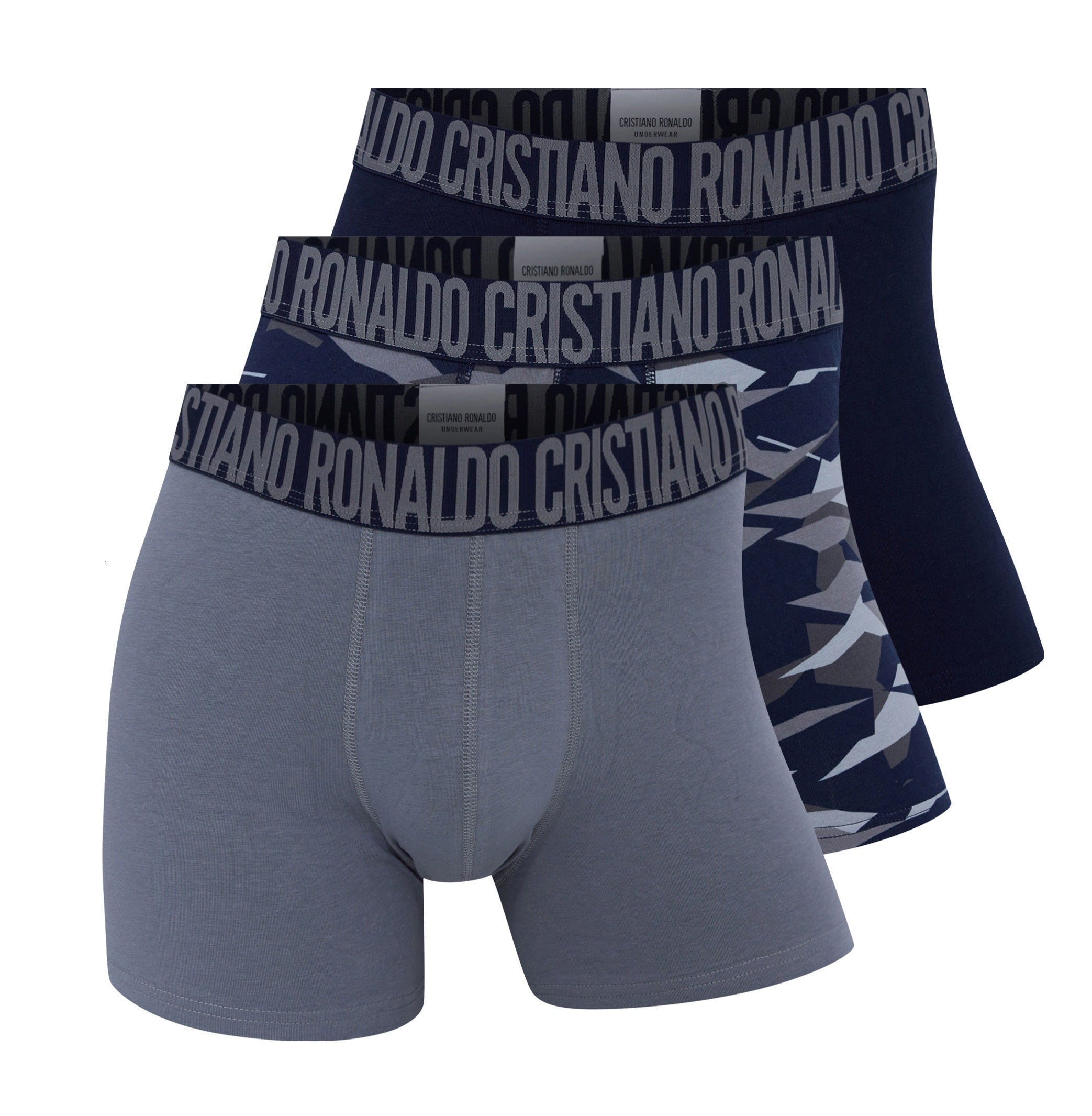 CR7 Cristiano Ronaldo Trunks – Premium Comfort Fit Cotton Stretch Underwear (3 Pack)