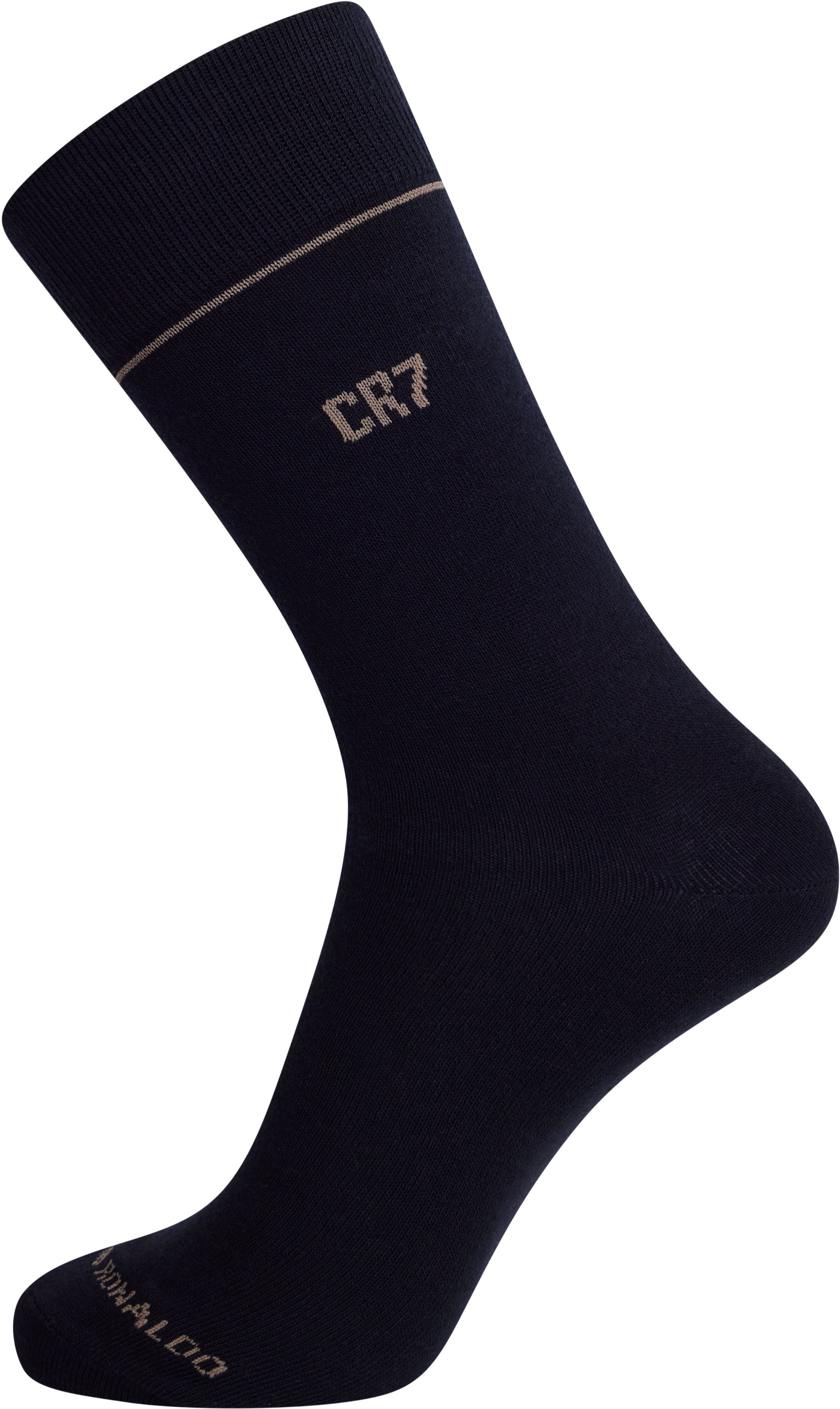 CR7 Cristiano Ronaldo Men’s Premium Cotton Crew Socks – (Pack of 3) | Soft, Breathable & Stylish