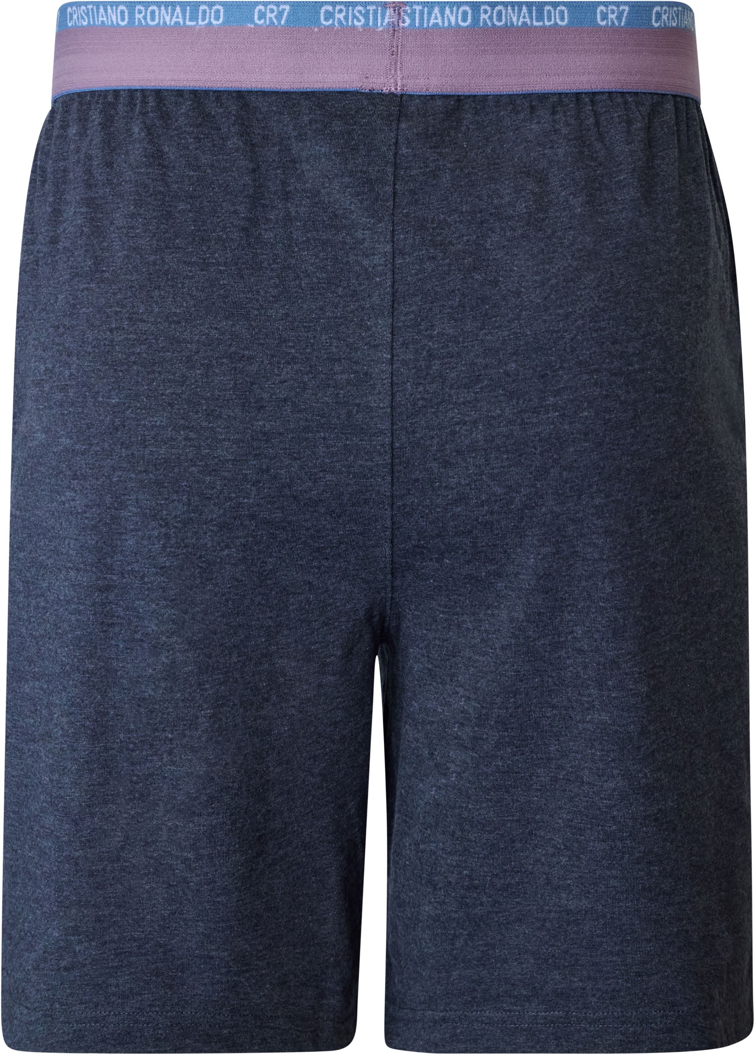 CR7 Cristiano Ronaldo Men’s Premium Nightwear Set – Soft Cotton Lounge T-Shirt & Shorts