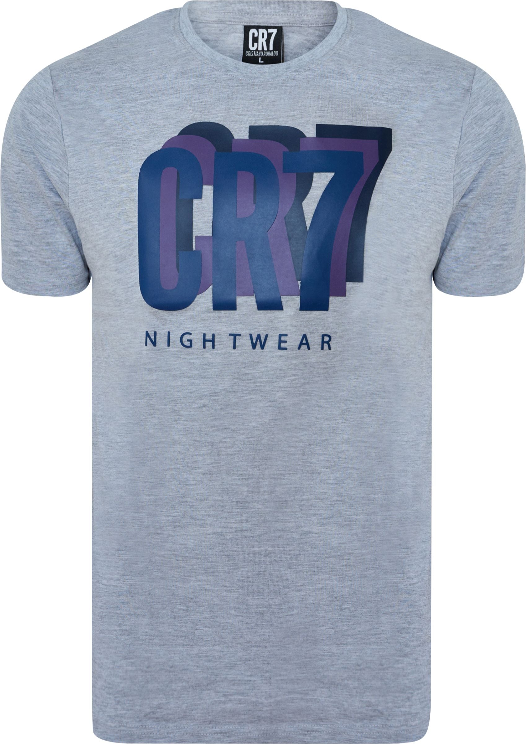 CR7 Cristiano Ronaldo Men’s Premium Nightwear Set – Soft Cotton Lounge T-Shirt & Shorts