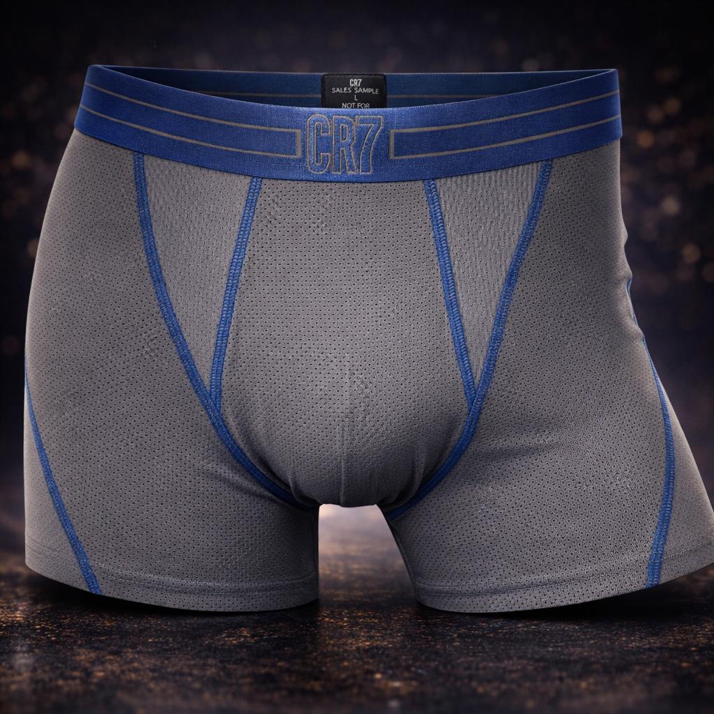 CR7 Cristiano Ronaldo Trunk – Premium Comfort Fit Cotton Stretch Underwear (Pack of 1)