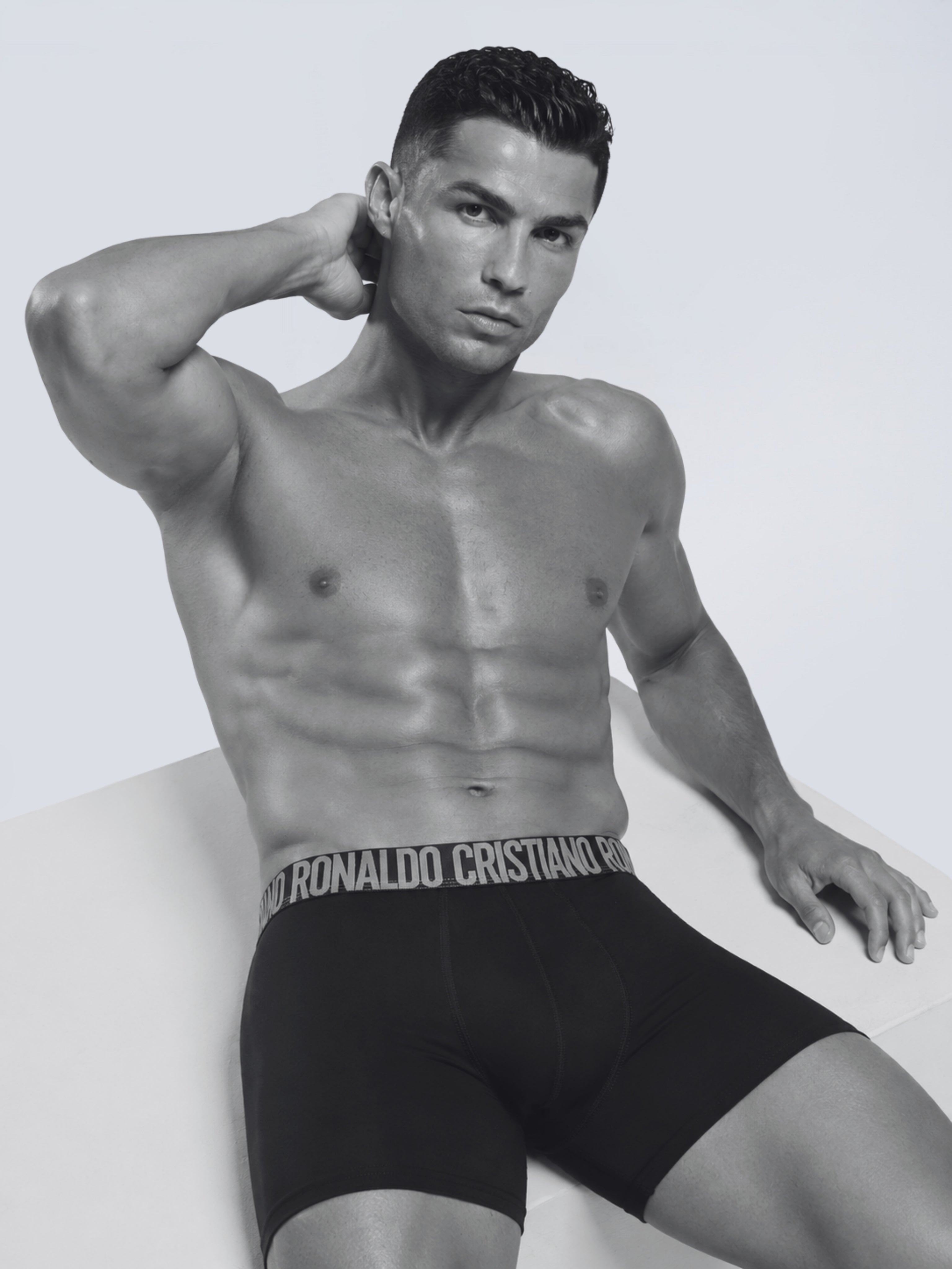 CR7 Men’s Premium Cotton Stretch Trunks – Black, Brown & Grey | Pack of 3
