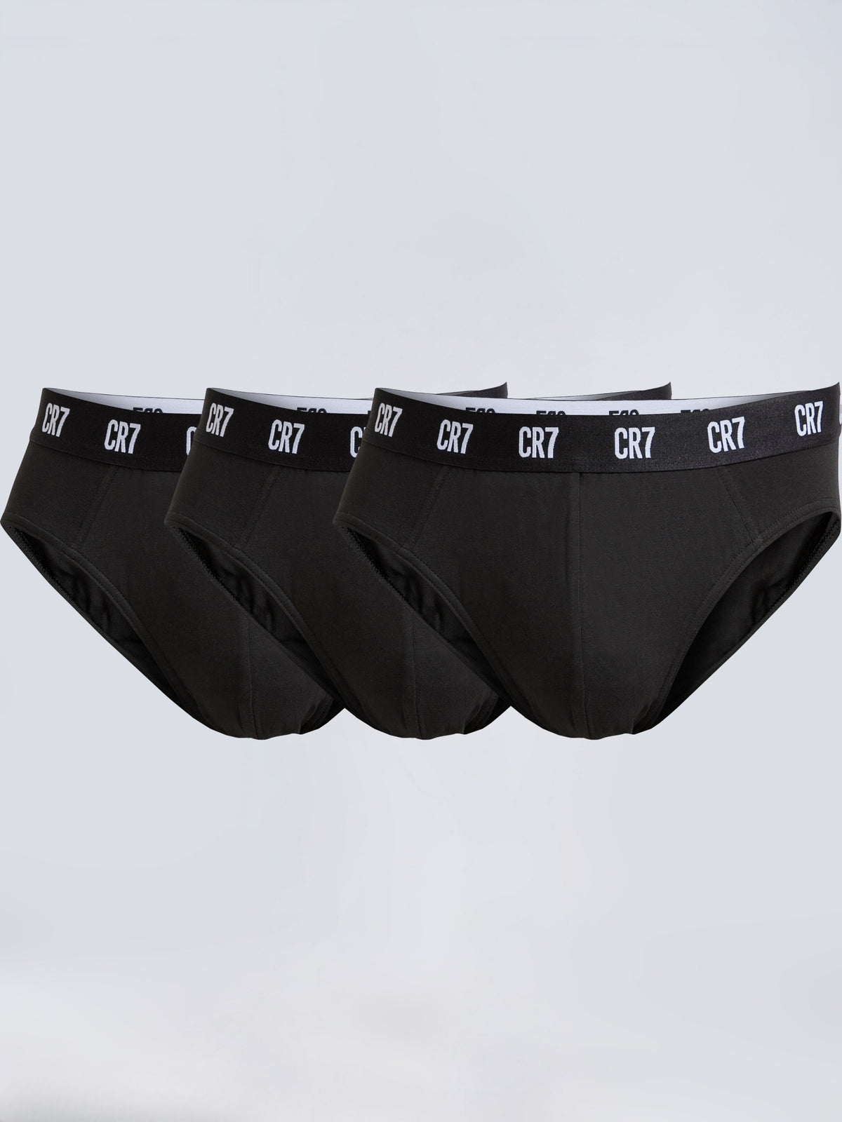 CR7 BLACK LABEL Briefs – 3-Pack | Black