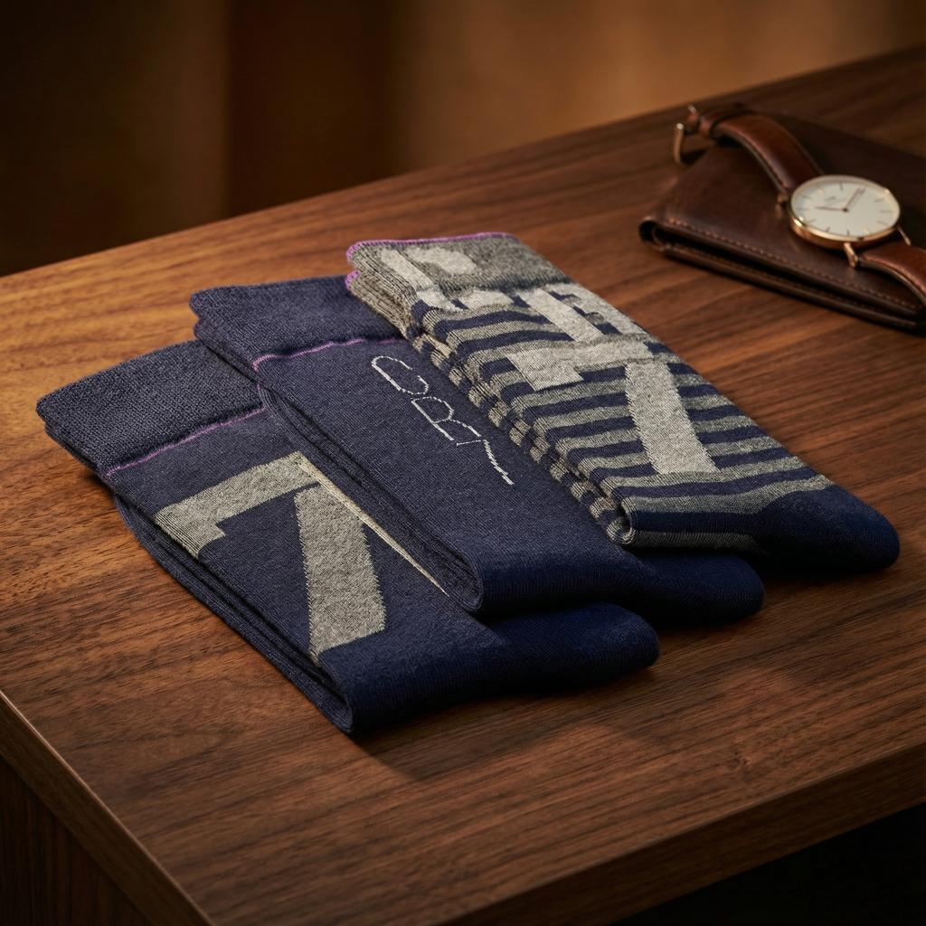 CR7 Cristiano Ronaldo Men’s Premium Cotton Crew Socks – (Pack of 3) | Soft, Breathable & Stylish