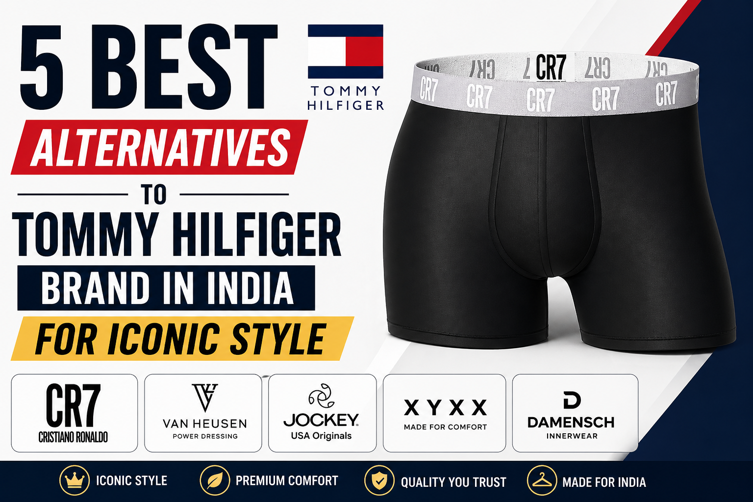 5 Best Alternatives To Tommy Hilfiger Brand In India For Iconic Style