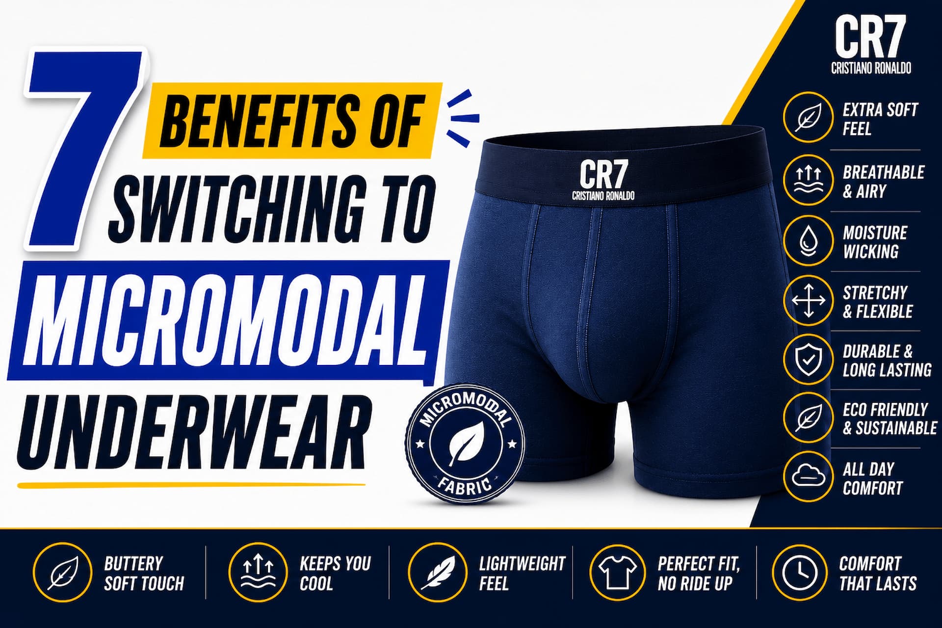 7 Benefits Of Switching To Micromodal Underwear