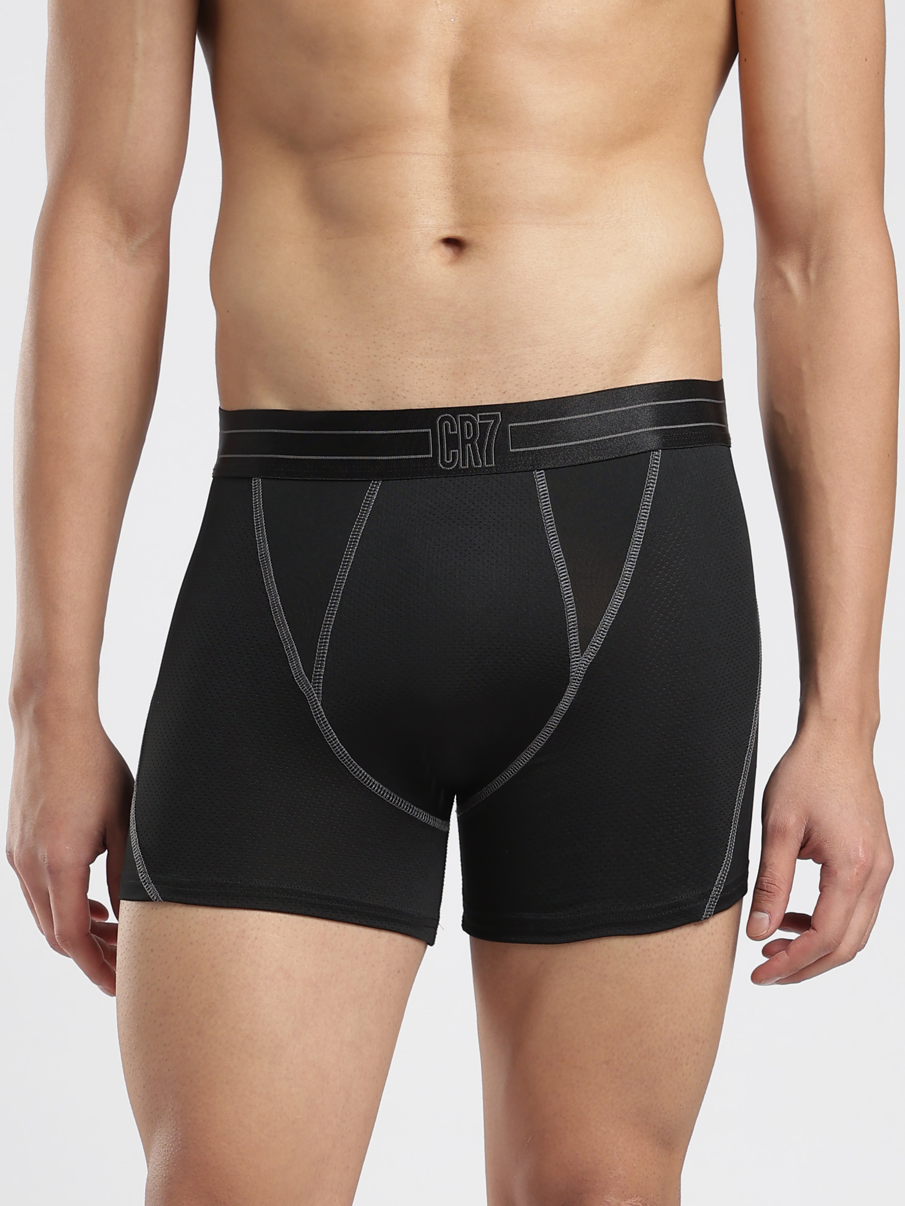 CR7 Trunk – Premium Comfort Fit Cotton Stretch Underwear (Pack of 1)