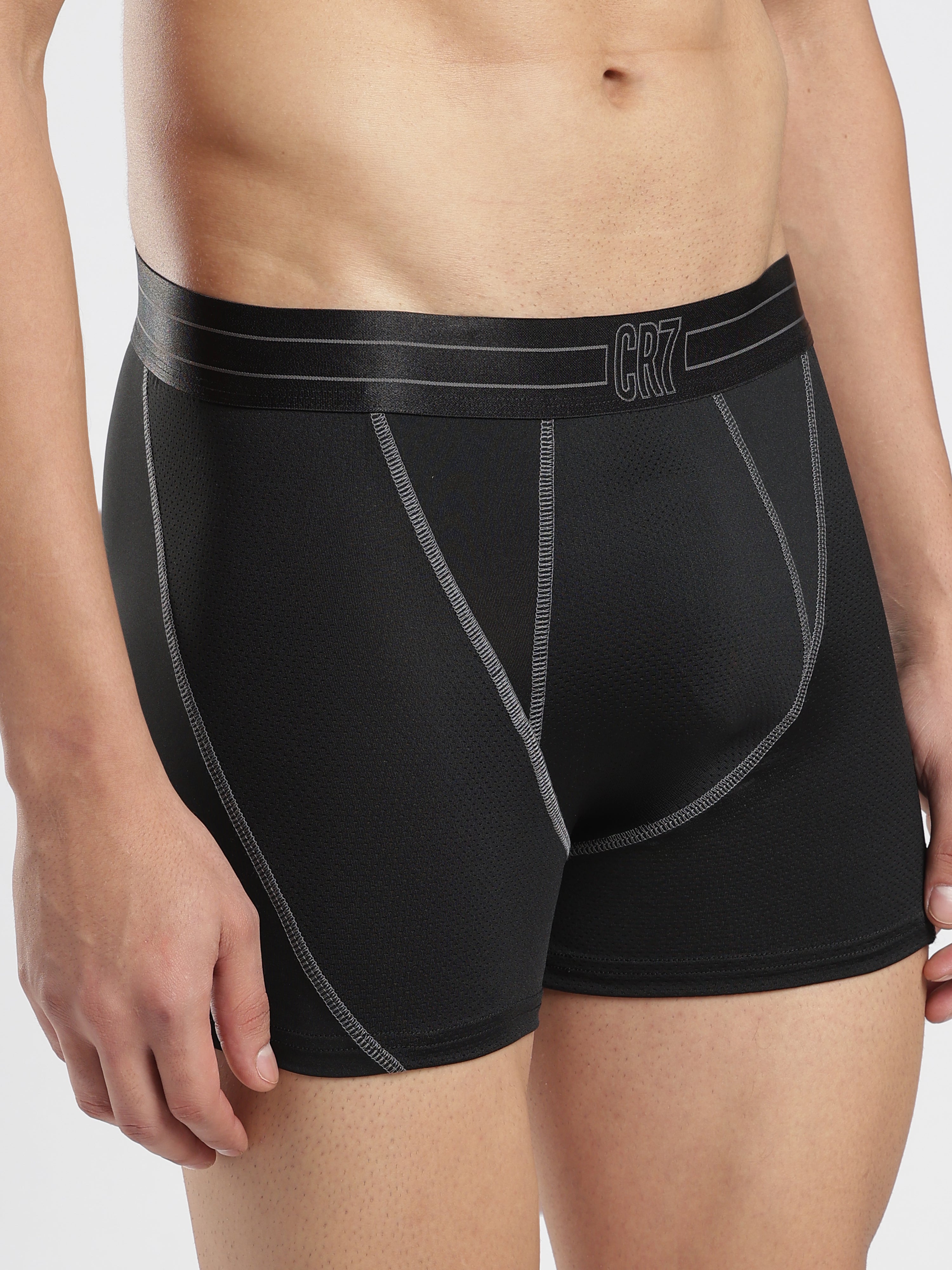 CR7 Trunk – Premium Comfort Fit Cotton Stretch Underwear (Pack of 1)