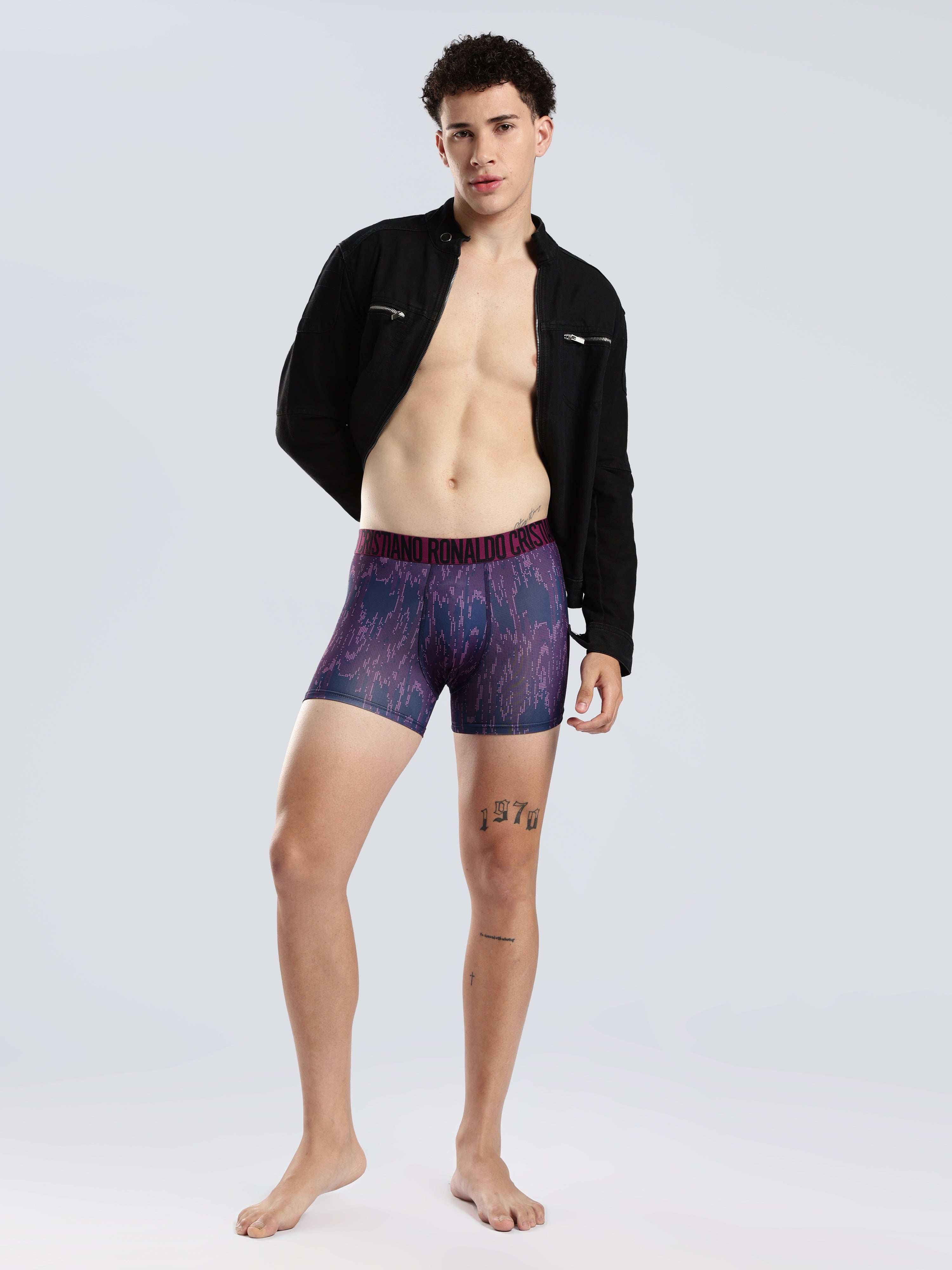 CR7 Trunks – Premium Comfort Fit Cotton Stretch Underwear (Pack of 2)