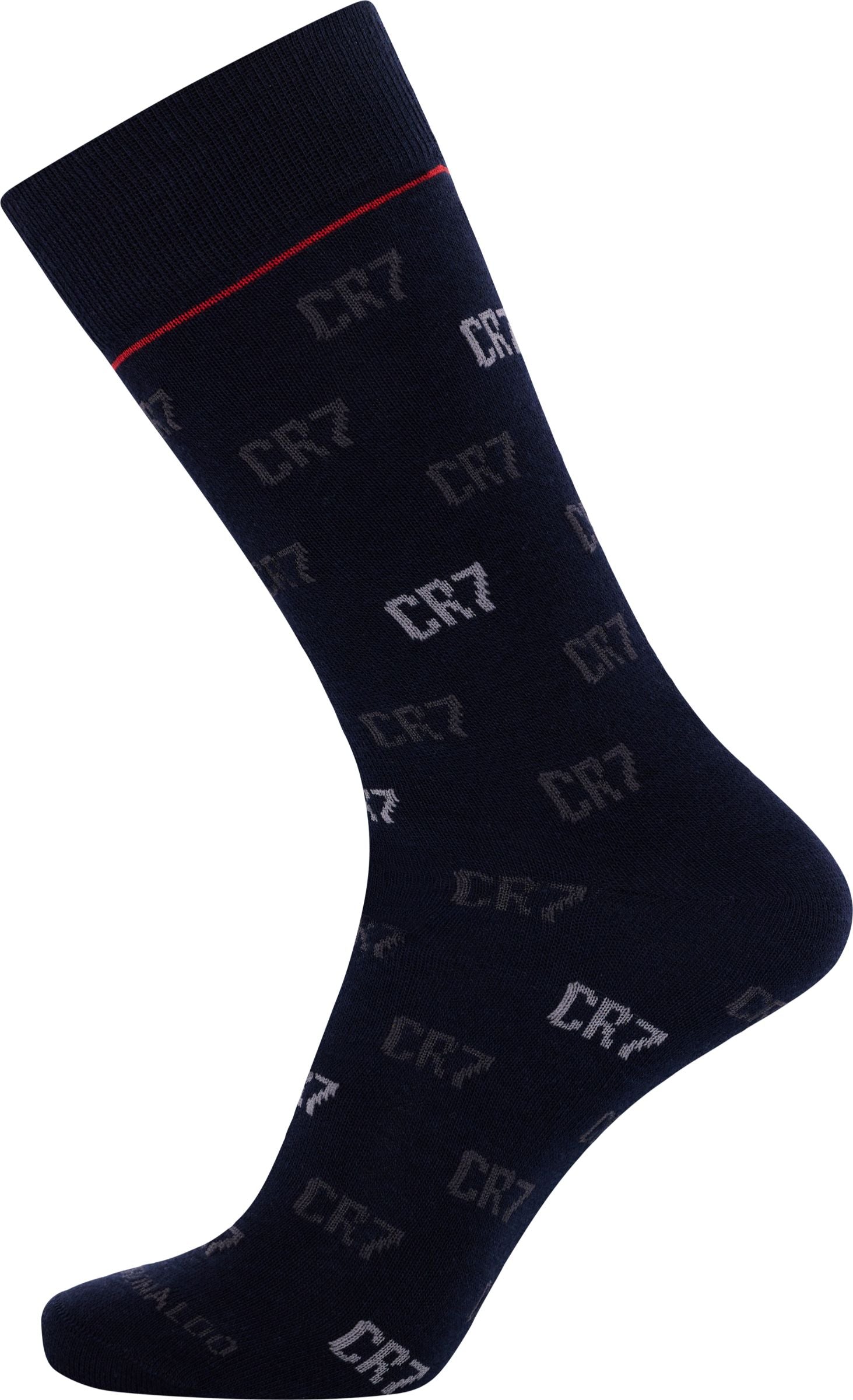CR7 Cristiano Ronaldo Men’s Premium Cotton Crew Socks –  (Pack of 3) | Soft, Breathable & Stylish