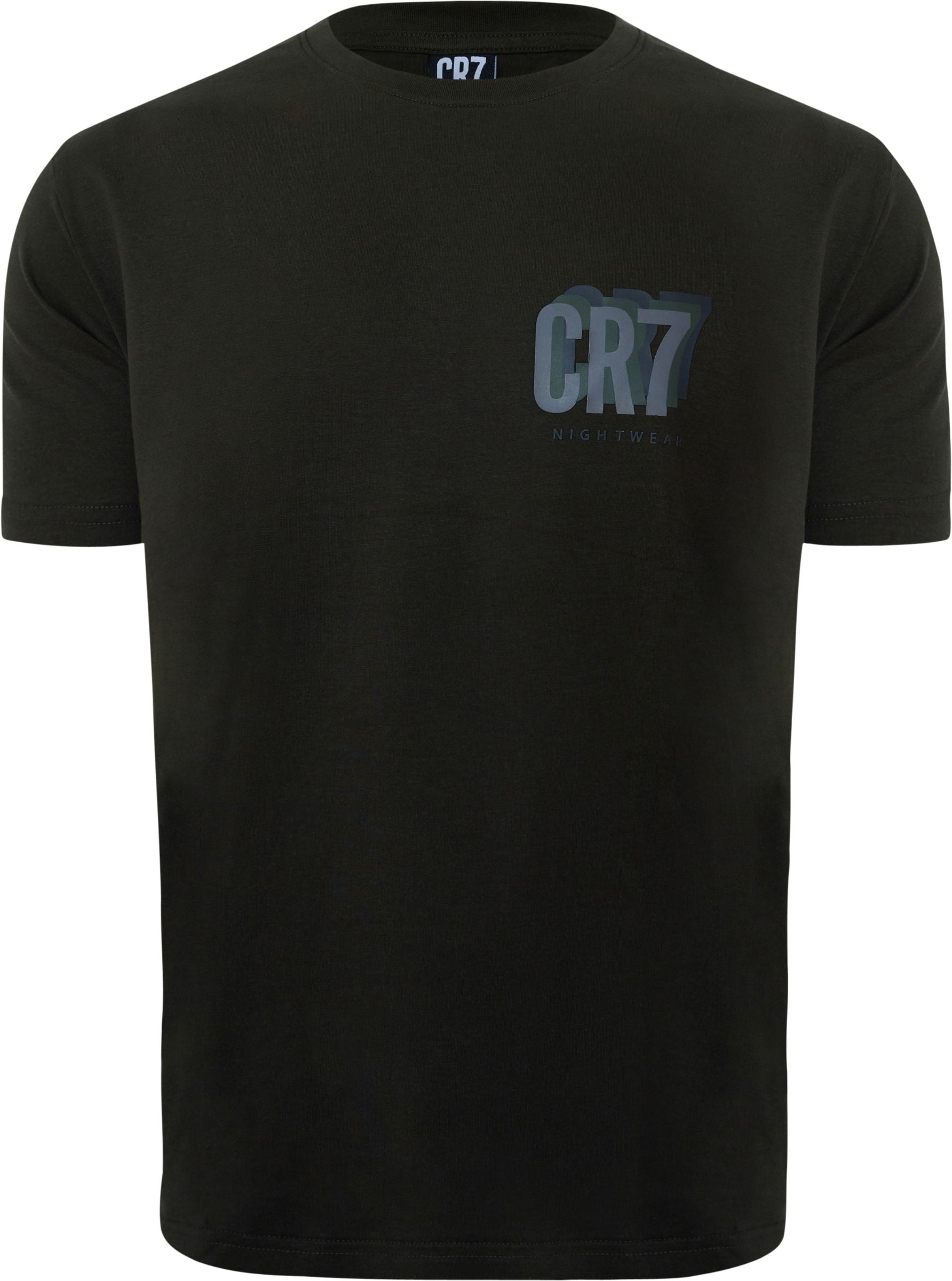 CR7 Cristiano Ronaldo Men’s Premium Nightwear Set – Soft Cotton Lounge T-Shirt & Shorts