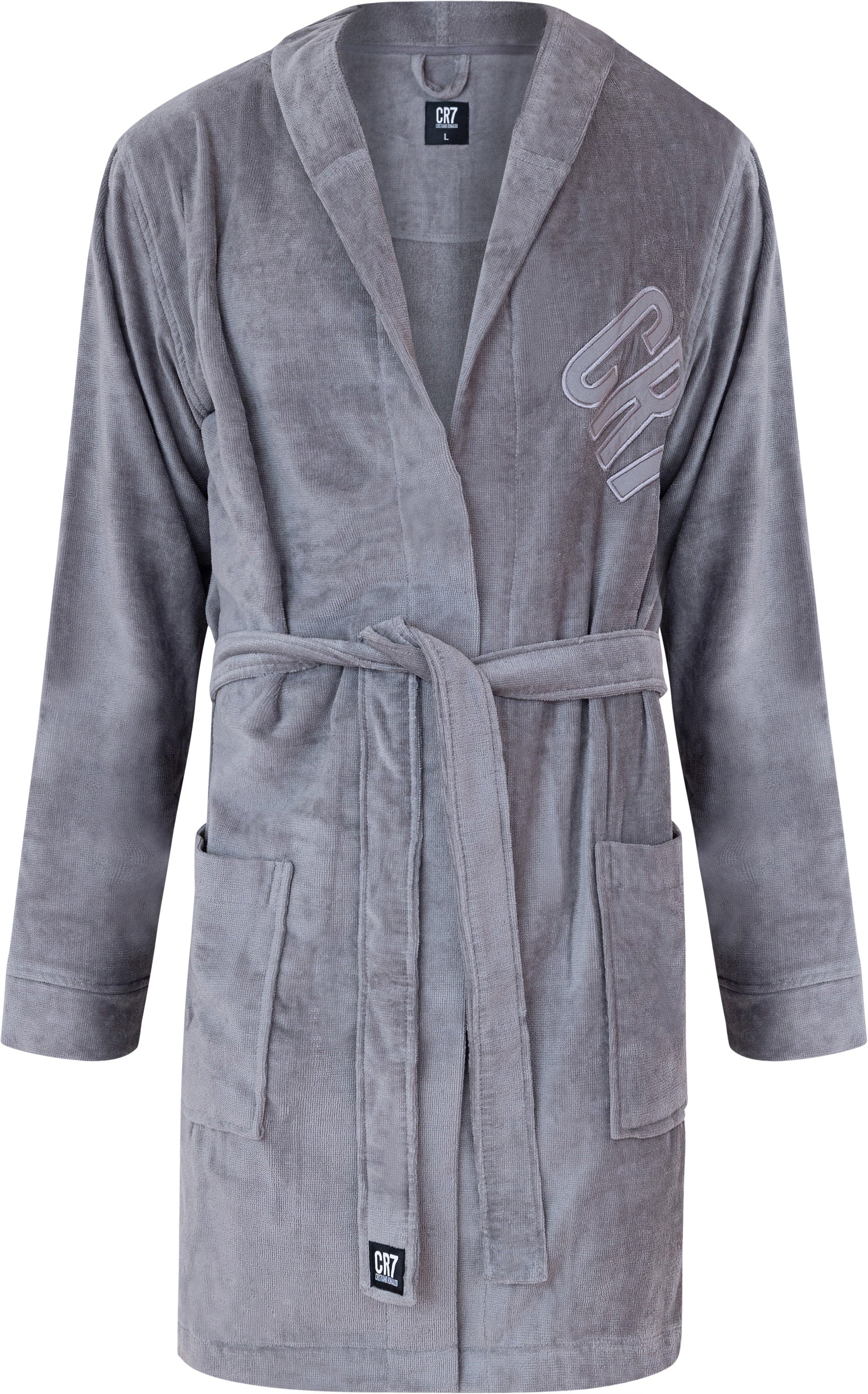 CR7 Men’s Premium Terry Bathrobe – Luxury Comfort with Iconic CR7 Branding