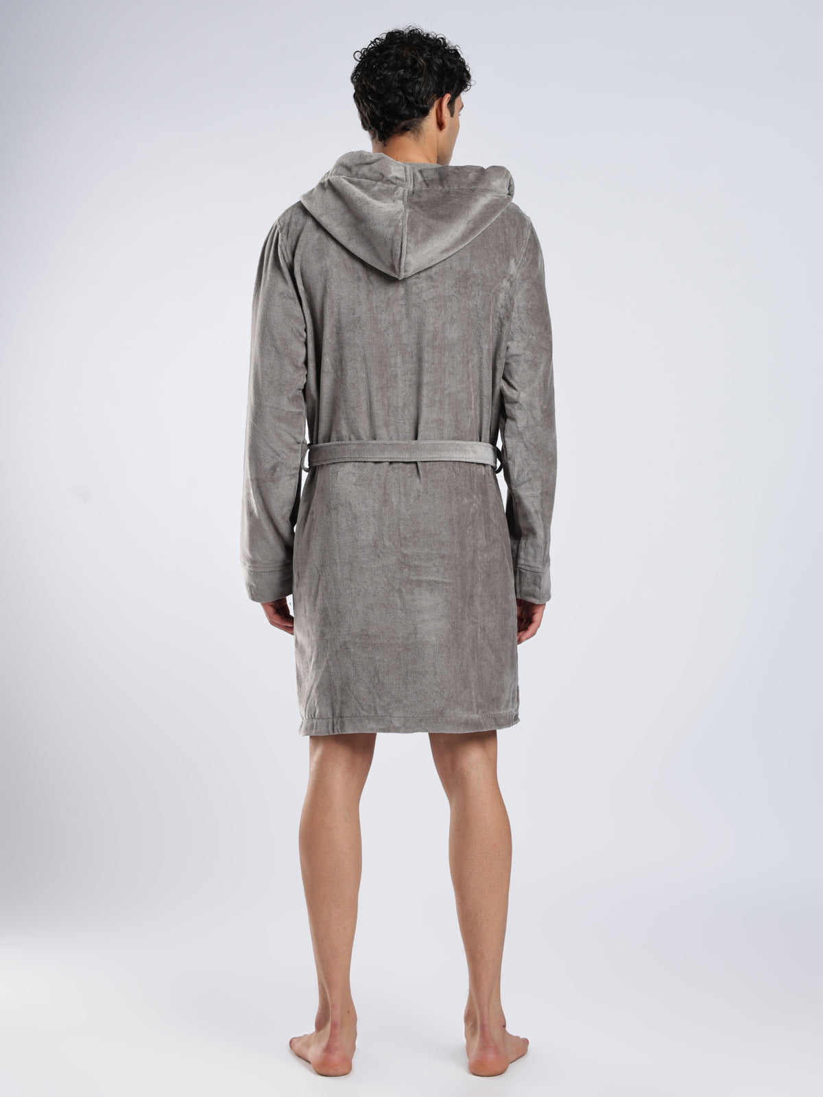 CR7 CLOUD Terry Robe – Grey