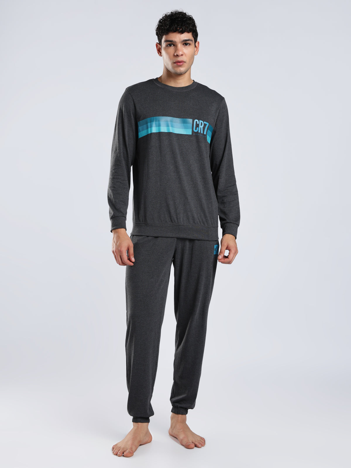 CR7 NIGHTFALL Lounge Set – Charcoal Grey