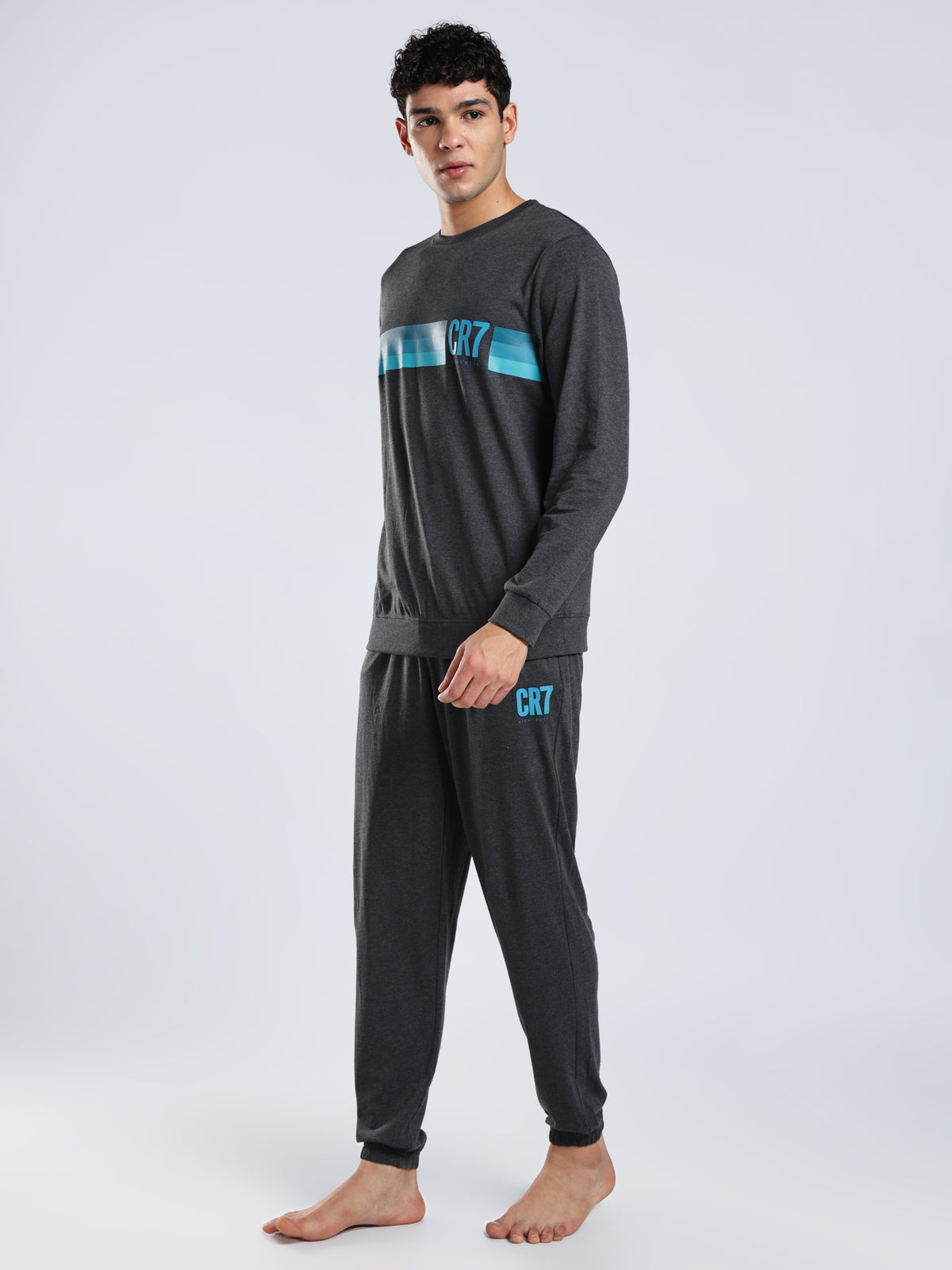 CR7 NIGHTFALL Lounge Set – Charcoal Grey
