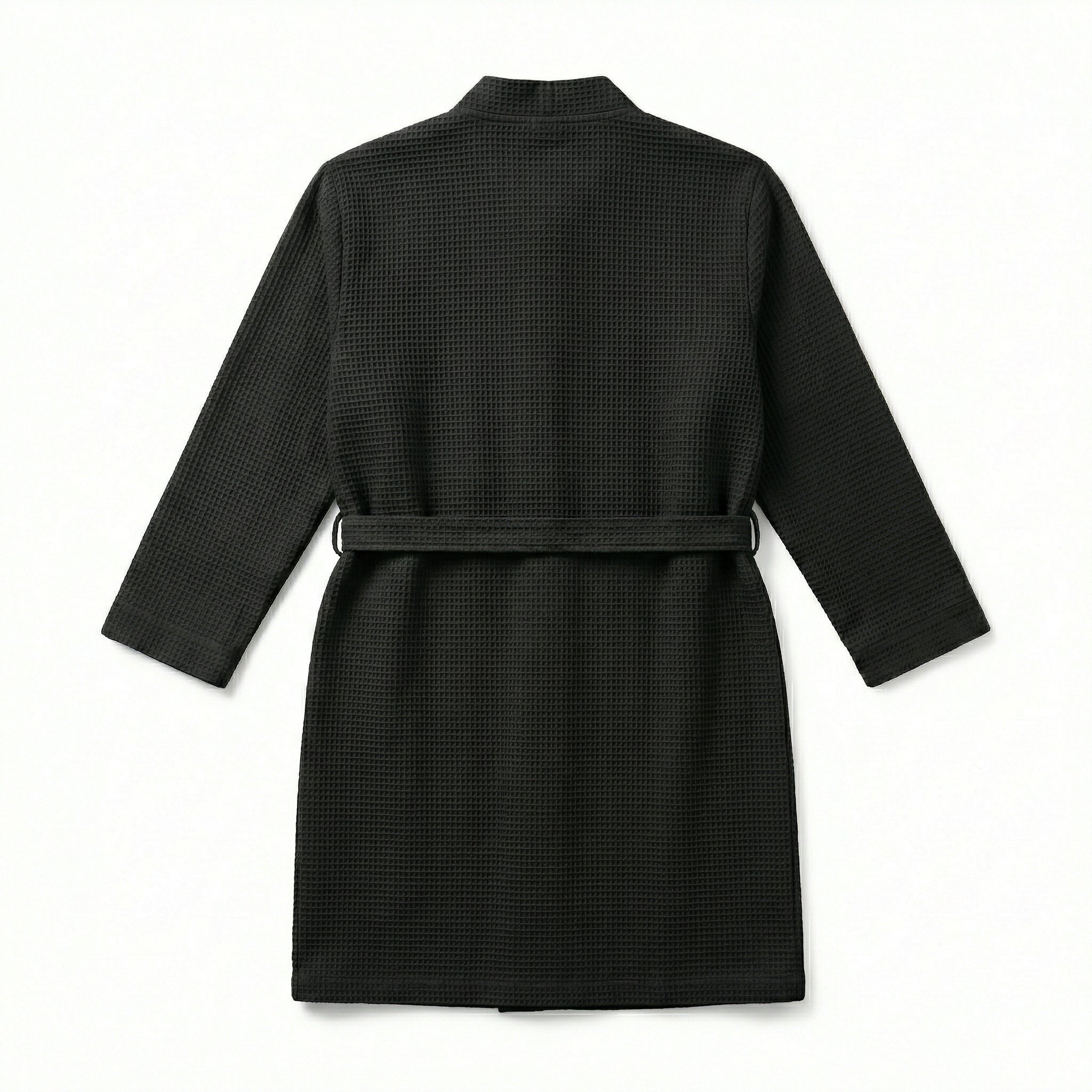 CR7 Cristiano Ronaldo Men’s Premium Waffle Bathrobe Black – Luxury Comfort with Iconic CR7 Branding