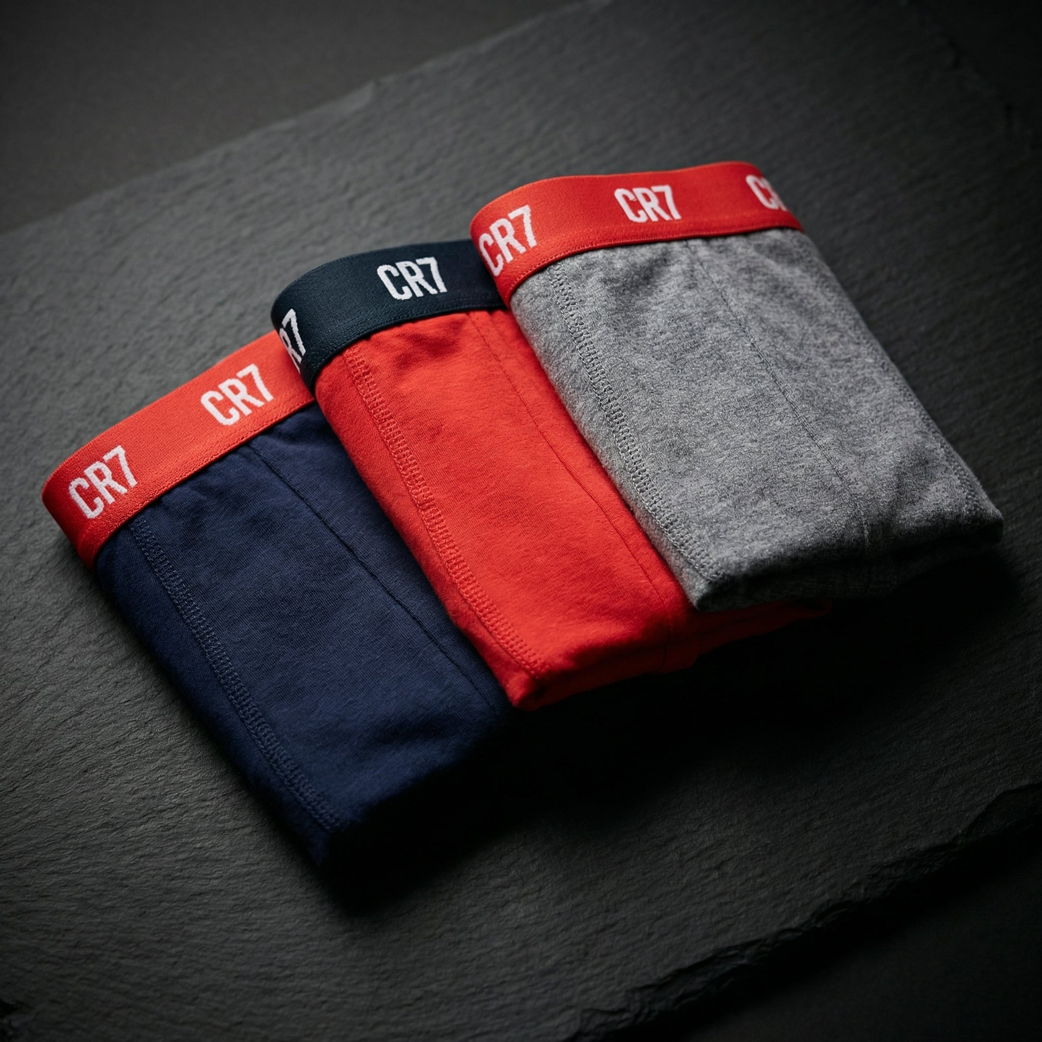 CR7 Cristiano Ronaldo Premium Cotton Boxer Trunks – Pack of 3 | Soft, Breathable & Stretch Fit