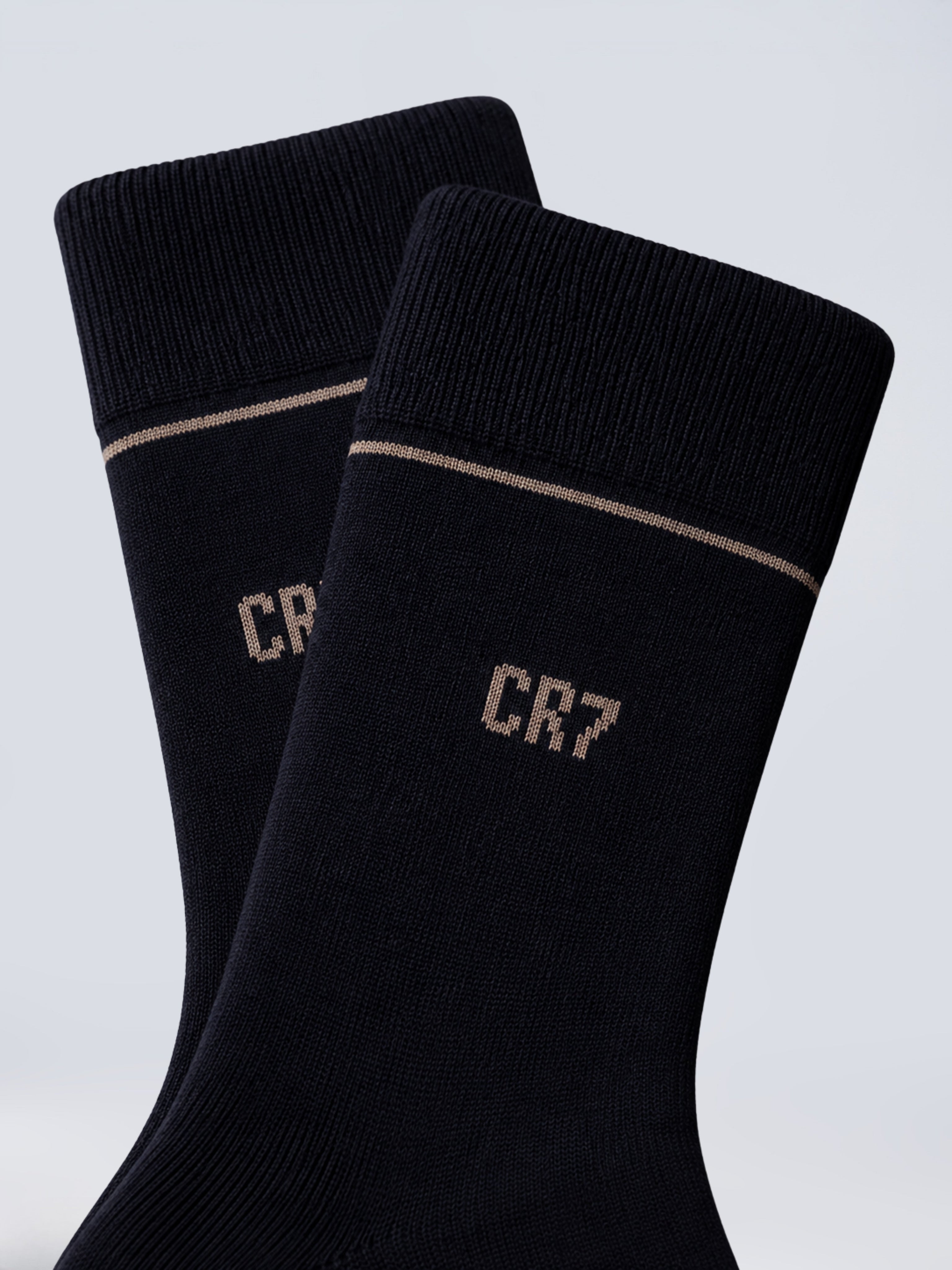 CR7 SIGNATURE Line Crew Socks – 3-Pack | Navy