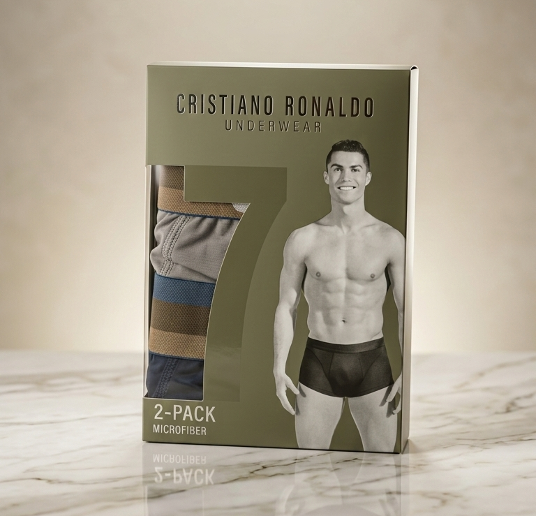CR7 Cristiano Ronaldo Trunks – Premium Comfort Fit Cotton Stretch Underwear